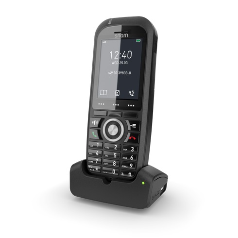 Snom M70 DECT handset: Color screen, Rug